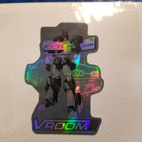 '02 ODM ZUM Vroom prism vending mach sticker transformer - Picture 2 of 6
